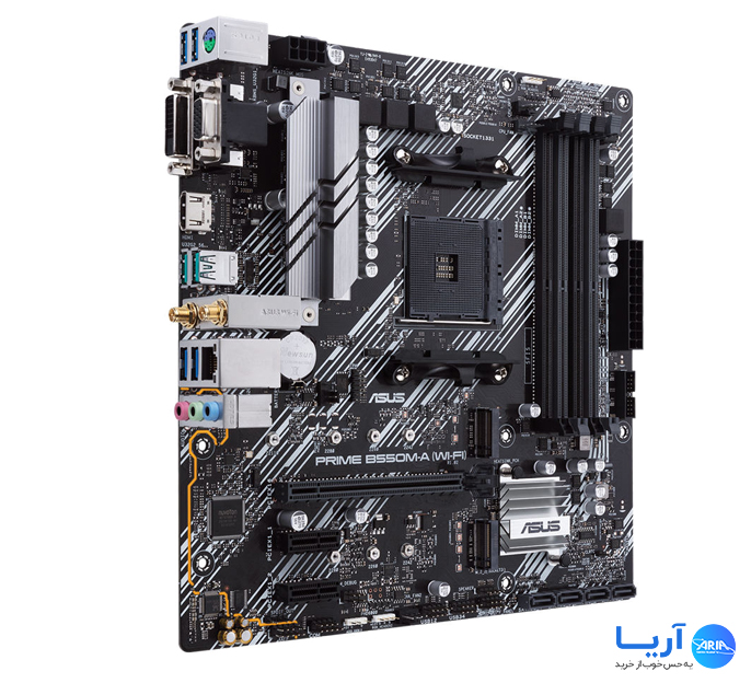 قیمت و خرید مادربرد ایسوس مدل PRIME B550M-A WI-FI | فروشگاه آریا